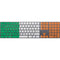 Ireland Flag Distressed Magic Keyboard with Numeric Keypad Skin